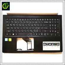 Russian keyboard topcase palmrest for Acer Aspire 5 A515-51 A515-51G US RU cover top case 6B.GP4N2.001 90%new 2024 - buy cheap