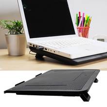 Laptop Cooling Pad Portable Ultra-Slim Quiet Laptop Notebook Cooler Cooling Pad Stand with 1 USB Fans Fits 12-14 Inches 2024 - buy cheap