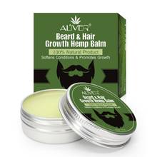 30g men barba orgânica crescimento do cabelo planta óleo bálsamo bigode reparação cera estilo hidratante alisamento nutrição condicionador 2024 - compre barato