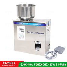 200g Metering Packing Granule Powder Filling Machine Intelligent Weighing Packaging Granule Tea Powder Filling Machine 2024 - купить недорого