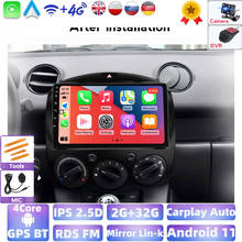 Central multimídia automotiva para mazda 2 mazda2 2007 2008 2009 2010 2011 2006-2011, android, 2 gb + 32 gb, tela ips, rádio automotivo, navegação gps, 2din 2024 - compre barato