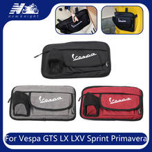 С логотипом для Vespa все модели GTS LX LXV Sprint Primavera 50 125 250 300 GTS мотоциклетная перчатка-инструмент сумка для хранения бутылки воды 2024 - купить недорого