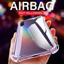 Luxury silicone Shockproof Case For XiaoMi RedMi Note 9 9S 9C 9A 8 7 6 Note 5 Pro K20 K30 Pro S2 RedMi 8A 7A 6A Transparent Case 2024 - buy cheap