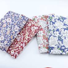 Printed Peony roses 100% cotton Twill Fabric Cotton Patchwork Cloth for DIY Sewing Quilting Fat Quarters Material For Baby&Child 2024 - buy cheap