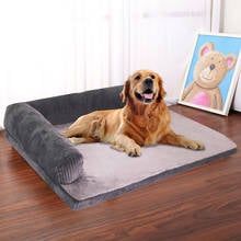 Dog Bed Soft Pet Cat Dog Sofa Beds Big Dog Kennel Cushion Mat Puppy German Shepherd L Shaped Couch For Large Small Dogs 2024 - buy cheap