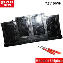 JIGU Original A1405 A1496 Battery 7.6V 50Wh for Apple MacBook Air 13" A1369 2011 A1466 2012 MC503 MC504 MC965 MC966 020-7379-A 2024 - buy cheap