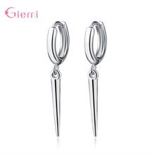 New Arrivals Hot Selling Tempered 925 Silver Charms Crystals Geometric Earrings For Women Girls Party Wedding Jewelry 2024 - buy cheap