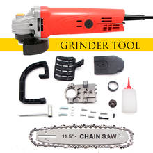 1080W 11000r/min Electric Angle Grinder for Home DIY Grinding Sanding Cutting Metal Polishing Machine Power Tool M10 Chain Saw 2024 - buy cheap