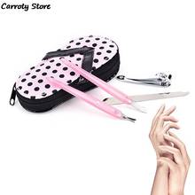 4pcs/SET Shoes Shape Pedicure Manicure Set Travel Kit Nail Care Clipper Scissors Grooming Tool 2024 - buy cheap