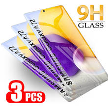 3 PCS For Samsung Galaxy A72 Screen Glass Screen Protector On For samsung a52 a42 a32 Transparent Protective Tempered Glass 9H 2024 - buy cheap