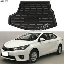 Tapete traseiro para toyota corolla 2014, 2015, 2016, 2017 e, plataforma traseira do porta-malas 2024 - compre barato