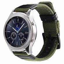 20mm 22mm Huawei GT Canvas Nylon Loop for Samsung Gear Sport S2 S3 Galaxy Watch 42/46mm Jeep Strap for Huami Amazfit Pebble Time 2024 - buy cheap