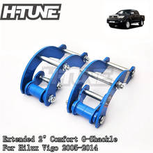 H-TUNE 4x4 Accesorios Rear Comfort G-Shackle Extended 2 Inch Lift Kits for Hilux Vigo 2005-2014 2024 - buy cheap