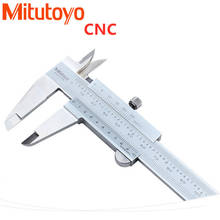 Mitutoyo-paquímetro cnc, 8 polegadas, 0-150 0-200 0-300, ferramenta para medição de precisão, feita em aço inoxidável 2024 - compre barato