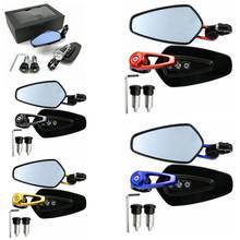 1 Pair Motorcycle Handle Bar Rearview Mirror Handlebar End Side Rear View Mirror for MSX125 2024 - buy cheap