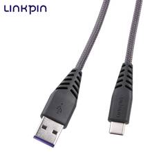 LINKPIN 5A USB Type C кабель для Huawei Mate 30 20 P30 P20 P10 Pro Lite 40 Вт Быстрая зарядка зарядное устройство USB-C кабель Type-C 2024 - купить недорого