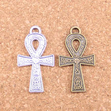 32pcs Charms egyptian ankh life symbol 38x21mm Antique Pendants,Vintage Tibetan Silver Jewelry,DIY for bracelet necklace 2024 - buy cheap