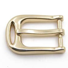 1pcs Metal 20mm Belt Buckle Middle Center Half Bar Buckle Leather Belt Bridle Halter Harness Fit for 17mm-19mm belt 2024 - buy cheap