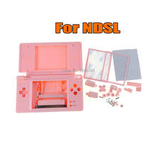 Carcasa de repuesto para Nintendo DS Lite NDSL, pieza de reparación completa, 2 juegos, accesorios para juegos 2024 - compra barato
