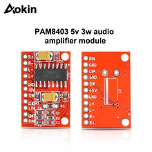 Ultra-Mini PAM8403 Digital Power Amplifier Board High-Power 3W+3W Dual Channel 90dB SNR Power Amplifier Board 2024 - buy cheap