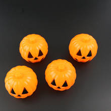 120 unids/lote de cubo de calabaza de apertura de Halloween, adornos de mesa, Mini artículos divertidos, caja de dulces de truco, recuerdo de regalo 2024 - compra barato