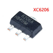 100 шт./лот XC6206P332MR XC6206P332 XC6206 (662K) 3,3 V/0.5A SOT-23 2024 - купить недорого