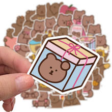 10/50Pcs/pack Cute Bear Stickers Scrapbooking Decorative Bear Sticker Korean DIY Diary Album Stick Label Kawaii Stationery Gift 2024 - buy cheap
