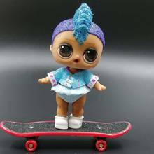Bonecas lols originais punk boy, l. o. l. Surpresa! Boneca com roupas, 8cm, sapatos de skate, crianças, meninas, presentes, brinquedos 2024 - compre barato