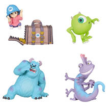 Disney Monsters Inc. Джеймс П. Экшн-фигурка Салливан Рэндалл Боггс Майк, игрушки, украшение автомобиля, аниме коллекционная игрушка, подарок для детей 2024 - купить недорого
