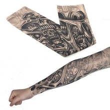 Kit de tatuagem temporária simulada de braço-proteção uv antiderrapante sle p8d9-1 peça 2024 - compre barato