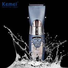 Kemei Rechargeable Hair Clipper Wet Dry Electric Beard Hair Trimmer Length Adjustable Waterproof Razor Hair Shaving Machine D40 2024 - buy cheap