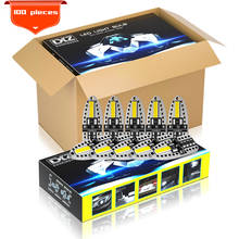 DXZ-bombillas LED T10 W5W para coche, luz de techo Interior, luz de estacionamiento, sin errores, Canbus, 100, 168, 194 K, blanco, 12V, 6000 Uds. 2024 - compra barato