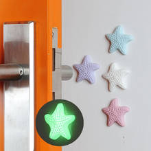 Anti-Collision Pad Behind Door Starfish Silent Shockproof Silicone Pad Luminous Handle Door Top Lock Shockproof Pads Doors Stop 2024 - buy cheap
