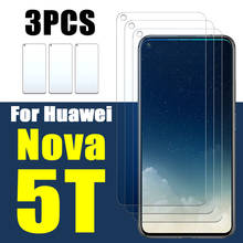 Funda para huawei nova 5t, cristal suave para huawei honor 20 pro 10 lite, hywei, fundas de teléfono tremp nova 5t, película protectora, 3 uds. 2024 - compra barato