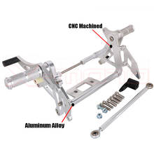 Motorcycle CNC Adjustable Billet Foot Pegs Pedals Rest Footpegs For  Z50 Z 50 Monkey parts 2024 - buy cheap