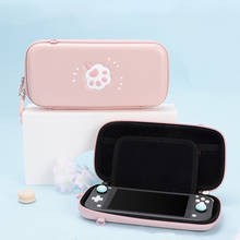 Cute Pink Cat Bag for For Nintendo Switch Storage Bag Cover Case for Nintendo Switch Lite Bag Nintend Switch Game Accessory 2024 - buy cheap