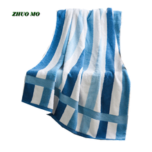 90*180cm Color Striped Bath Towels for Adults Shower 100% Cotton for home Extra Large Sauna Terry Bath Towels Sheets gift Y0398 2024 - buy cheap