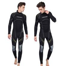 Premium Neoprene Wetsuit 3mm Men Scuba Diving Thermal Winter Warm Wetsuits Full Suit Swimming Surfing Kayaking Equipment Black 2024 - buy cheap