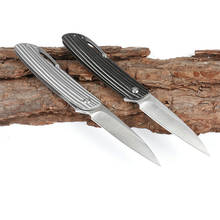 Новый острый складной нож с ручкой из нержавеющей стали, изысканный подарок, инструмент для выживания на открытом воздухе, ручной нож 2024 - купить недорого
