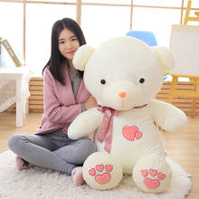 45-110CM Couple Love Teddy Bear Heart Doll Soft Stuffed Animals Toys Cute Plush Gift to Girlfriend Boyfriend for the New Year 2024 - buy cheap