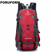 Mochila de escalada à prova d'água, 50 litros, bolsa para esportes ao ar livre, viagem, acampamento, caminhada, mochila feminina para homens 2024 - compre barato