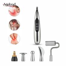 3/5 in 1 Electronic Acupuncture Pen  Meridians Laser Therapy Heal Face Massage Roller Relief Pain Acupoint Energy Massager Tools 2024 - buy cheap