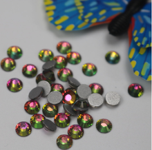 size s4 Rainbow Glitter Rhinestones Non Hot Fix FlatBack Strass Sewing & Fabric Garment Rhinestone Nail Art Stone 2024 - buy cheap