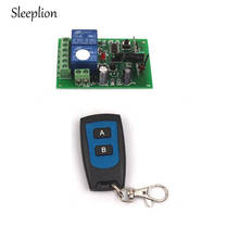 Sleeplion 12V 10A 2CH Channel RF Wireless System Remote Control Switch 2 Transmitter+Receiver ON/OFF 315MHz 433MHz 2024 - buy cheap