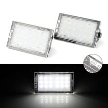 6500K Car LED License Plate Light Lamp For Land Rover LR2/3/4 Range Rover Sport 2Pcs Canbus LED Number License Plate Lights 2021 2024 - buy cheap