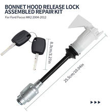Длинные Тип стержень капота замок комплект для ремонта защелки набор ключей для Ford Focus MK2 2004-2012 1343577 4M5AA16B970BA 2024 - купить недорого