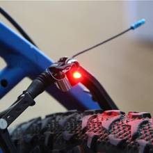 Luz de freio para bicicleta, luz led para viagem, caminhadas ao ar livre, ciclismo, à prova d'água, nano bike, luz indicadora segura 2024 - compre barato