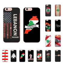 MaiYaCa Ливан чехол для телефона с рисунком флага для iPhone 11 12 pro XS MAX 8, 7, 6, 6S Plus, X, 5S SE 2020 XR чехол 2024 - купить недорого