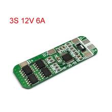 5Pcs 3S 10A 12V Lithium Battery Charger Protection Board Module For 3pcs 18650 Lipo Li-ion Battery Cell Charging BMS 11.1V 12.6V 2024 - buy cheap