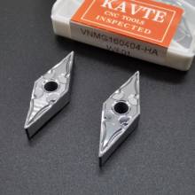 KAVTE VNMG160404 VNMG160408 HA original Aluminum Alloy Blade VNMG160404-HA CNC Lathe Tool Inserts Aluminum Processing 2024 - buy cheap